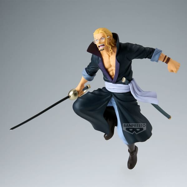 One Piece Silvers Rayleight Battle Record -figuuri 16cm