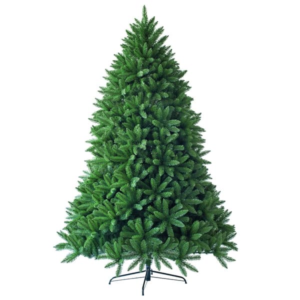 180 cm tekokuusi PVC-neuloilla, vihreä