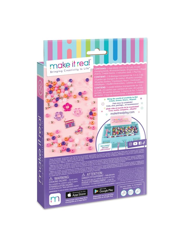 Make It Real Color Reveal diy armbånd