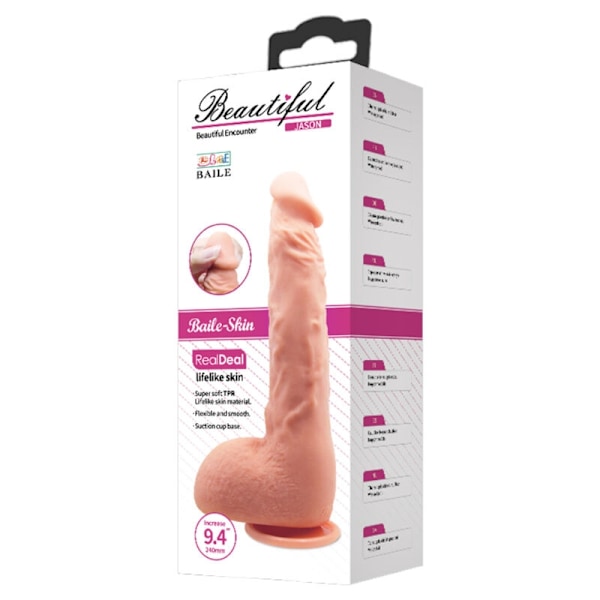 Baile - Realistisk Dildo Jason Natural 24 Cm