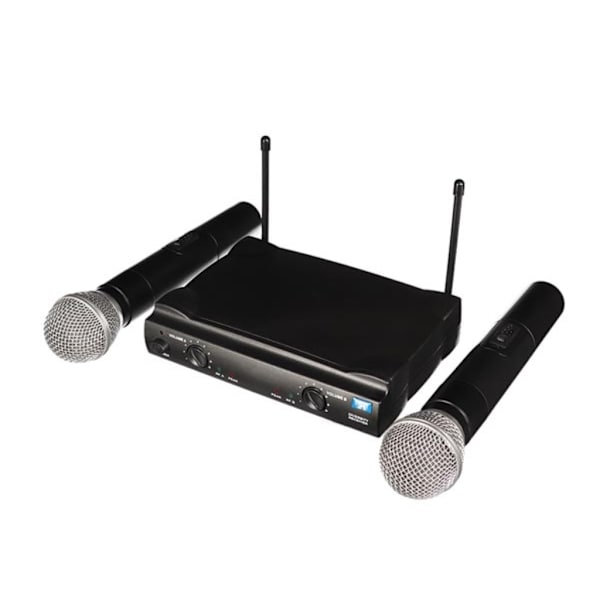 Uhf trådlös mikrofon - Dual Channel