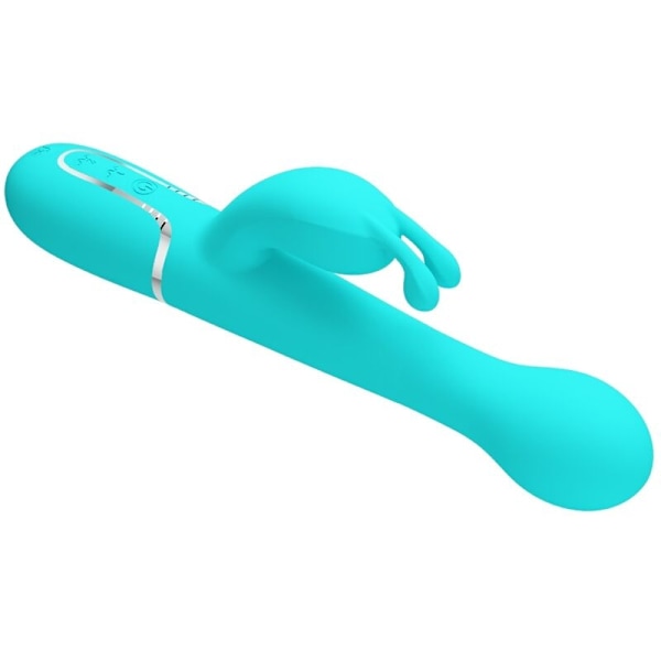Pretty Love - Dejon Rabbit Vibrator 3 I 1 Multifunktion Aqua Green