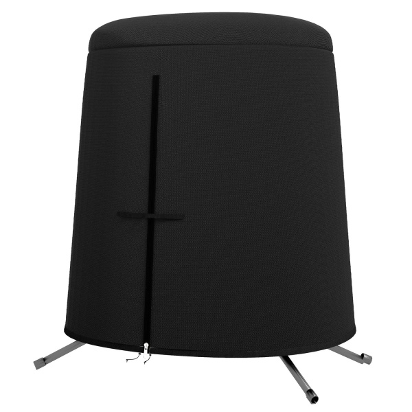 Riipputuolin Suojapäällinen Ulkokäyttöön Vedenpitävä Uv-Suoja 300D Oxford Ø196X230H Cm