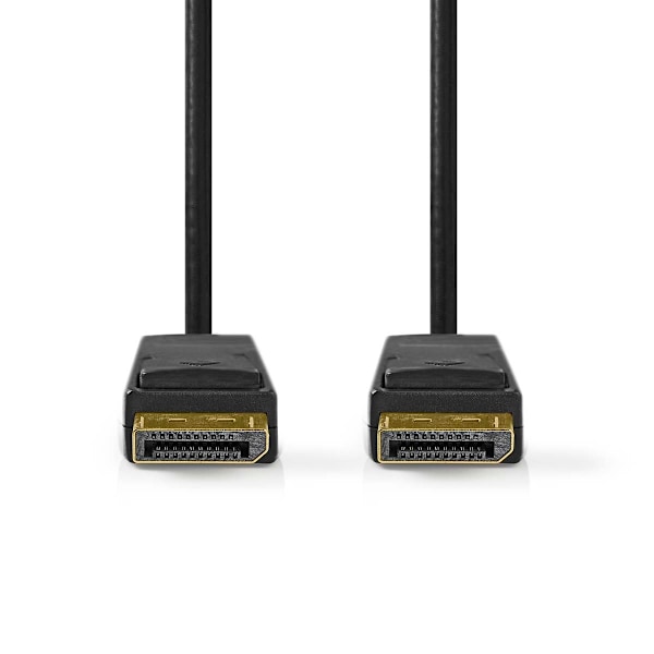 DisplayPort kaapeli | DisplayPort uros | DisplayPort uros | 8K@60Hz | Niklattu | 3.00 m | Pyöreä | PVC | Musta | Laatikko