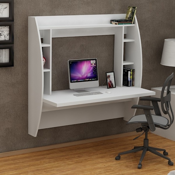 Study Desk Buglem - valkoinen