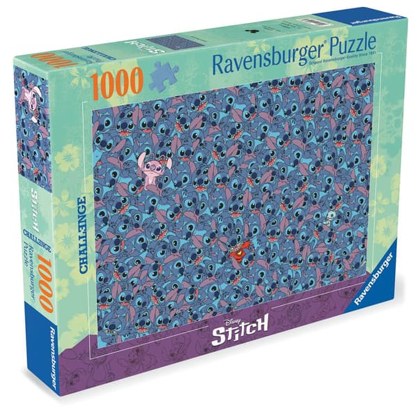 Stitch 1000-bitars pussel för vuxna och barn