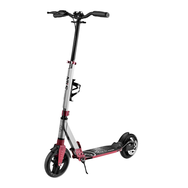 LED-scooter med justerbart styr, foldbart design