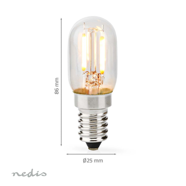 Pære til Emhætte | LED | E14 | 2 W | T25