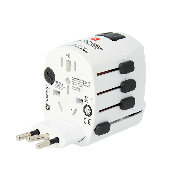 Rejseadapter World PRO Jordet