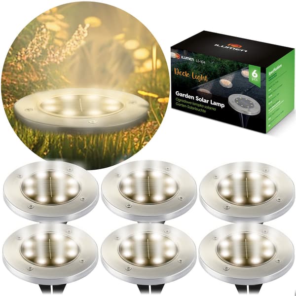 Solar jordlampe 6 stk Ilumen LS-104