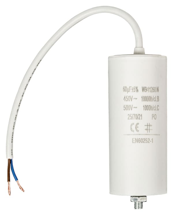 Kondensaattori 60.0uf / 450 V + cable