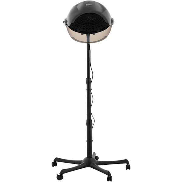 Hjälmfön stående på hjul, 1650 W, svart