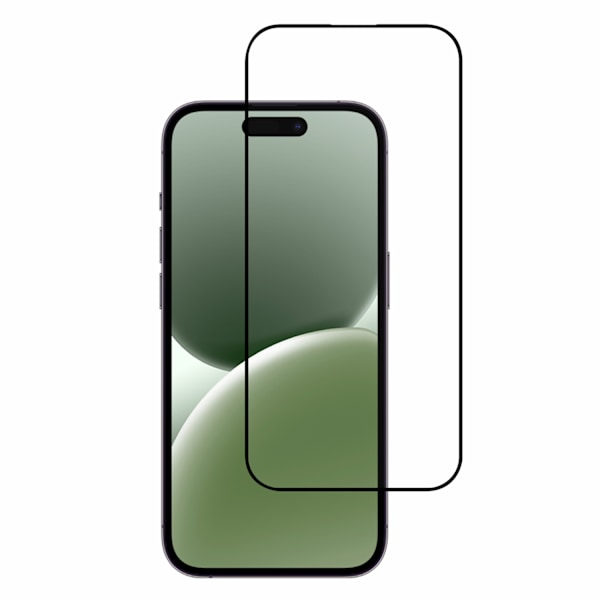 Skærmbeskytter iPhone 16 Pro Sort