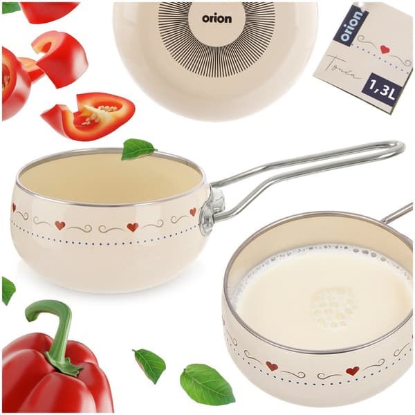 TONCA emaljerad gryta 15 cm, 1,1 l