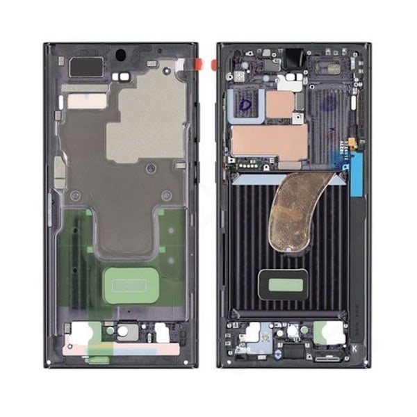 Samsung Galaxy S23 Ultra S918 LCD-kehys - Phantom Black