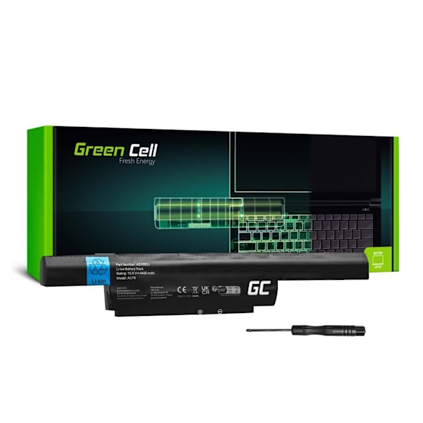 Green Cell -akku AS16B5J AS16B8J Acer Aspirelle
