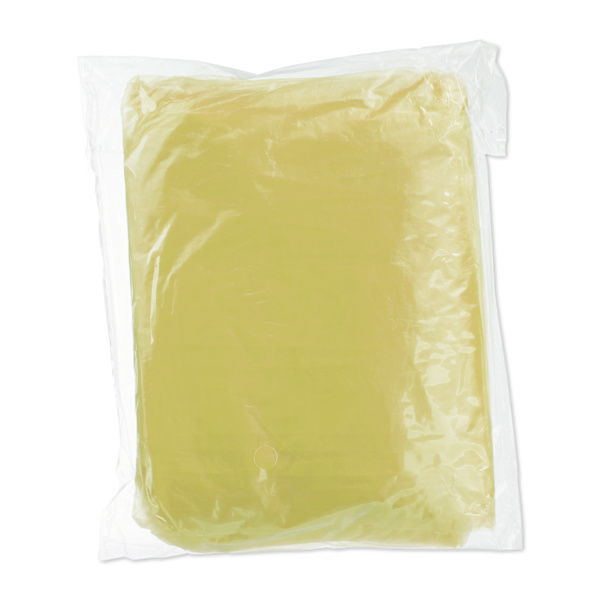 Kertakäyttöinen sadeponcho, 20 kpl Yellow one size