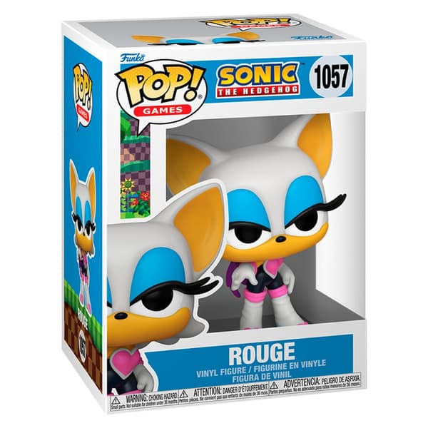 Sonic the Hedgehog Rouge Figur - Samlelegetøj til fans