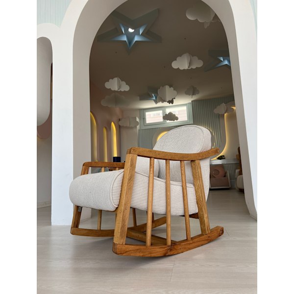 Wing Chair Kleamini - White