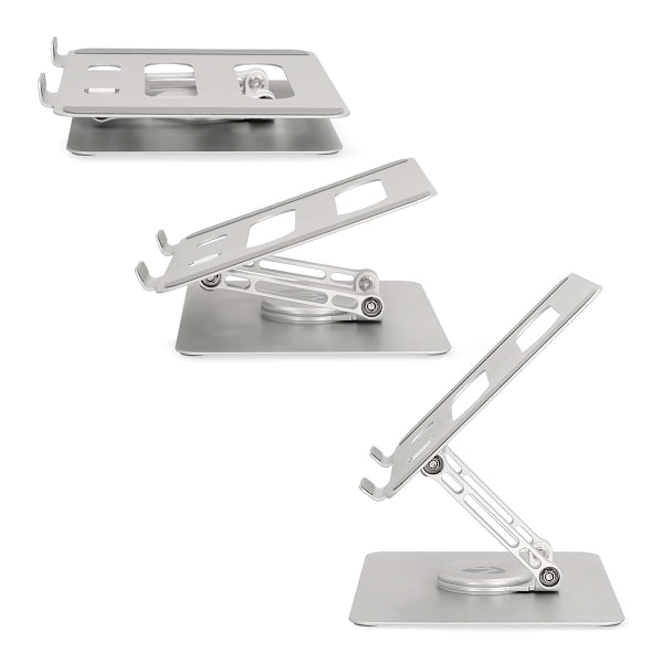 Notebook Stand | 17 " | Utan Belysning | Vikbar | Roterbar 360 grader