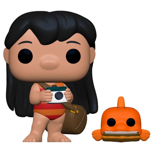 POP-figur Disney Lilo och Stitch Lilo med Pudge