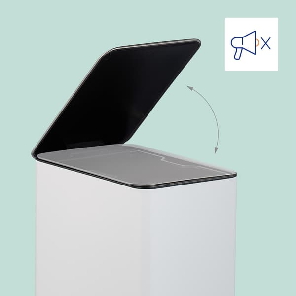 Pedal Bin 10L – Soft-Close, Hands-Free-hävitys
