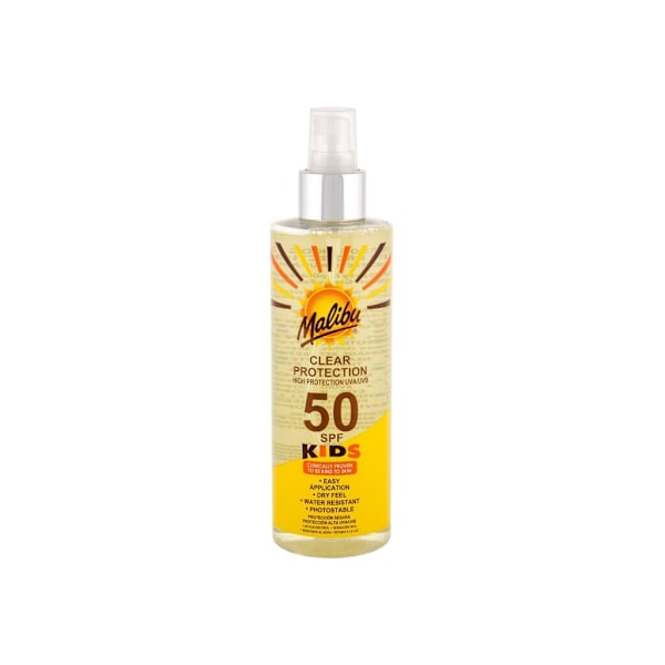 Malibu - Kids Clear Protection SPF50 - For Kids, 250 ml