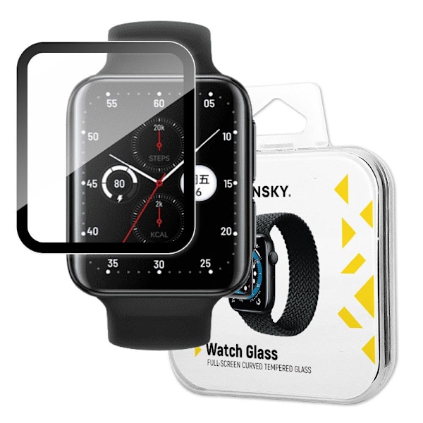 Hybrid skyddsglas för Oppo Watch 2 46mm svart