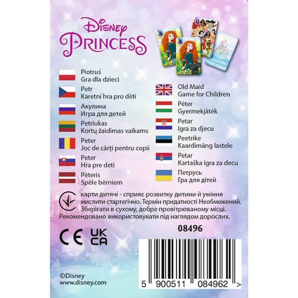 Trefl Disney Princess -korttipeli