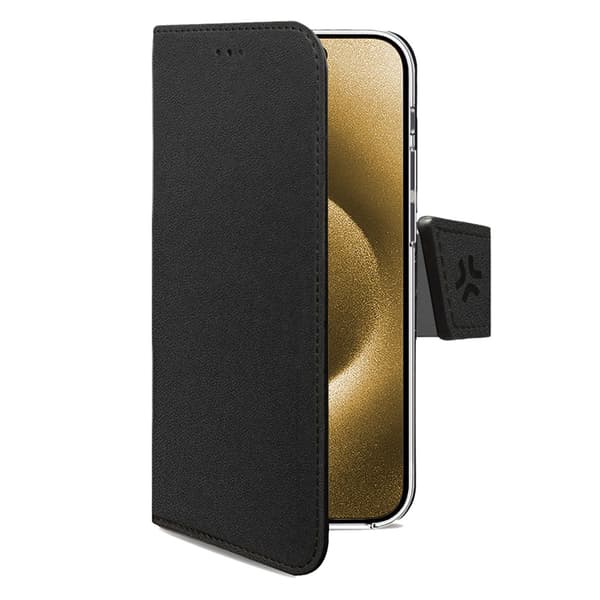 iPhone 17 Air Wallet Cover, sort, øko-læder
