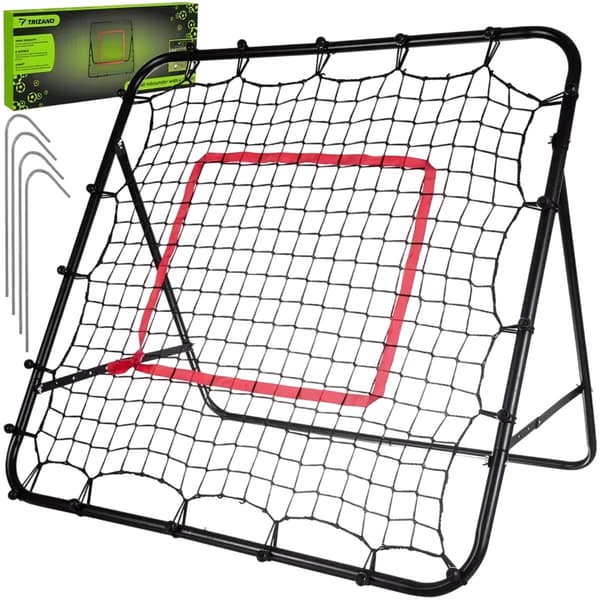 Fodboldmål 100x100x40 Trizand 23610