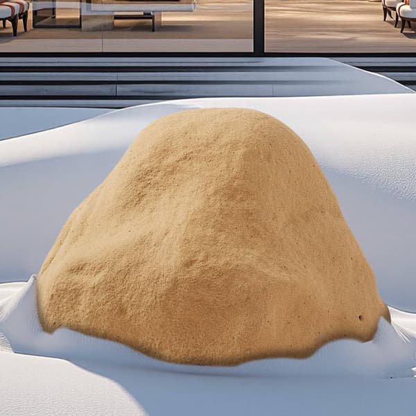 Utomhusskydd för konststen för brunnspump, sand, liten