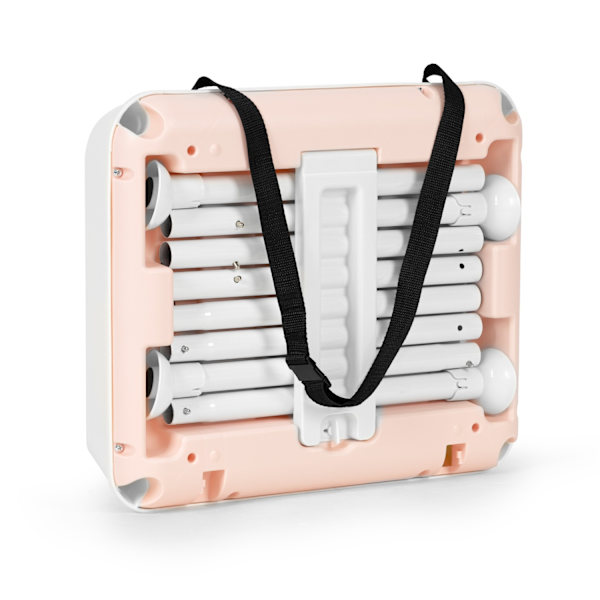 ECOTOYS 3-i-1 foldbar børnefødestol pink