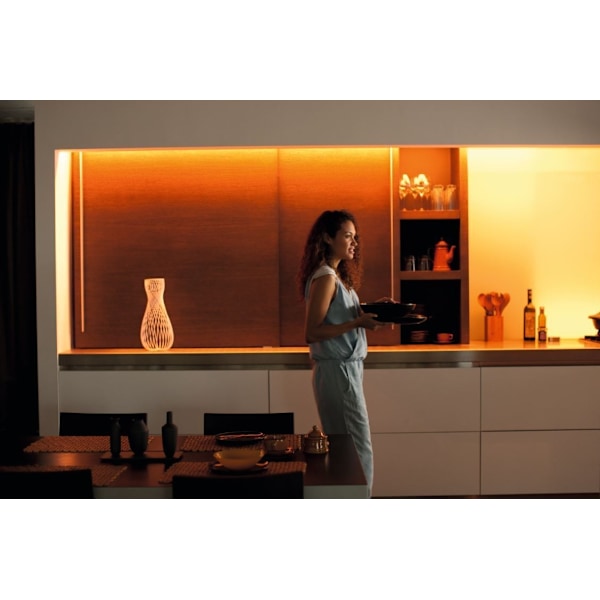 Philips Hue LightStrips Plus Ext, Bluetooth, lysstrimmelforlænger, 1m
