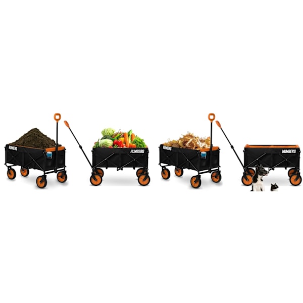 Hopfällbar Transportvagn 100L Humberg HM-513