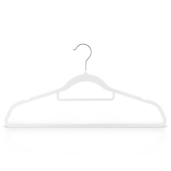 Velour vaateripustimet 20 kpl MS-859 Massido