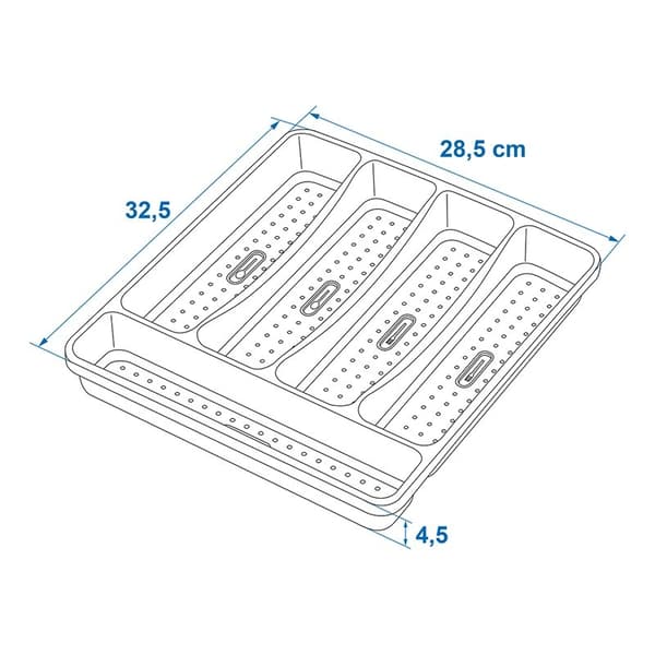 Bestickbricka 32,5 x 28,5 x 4,5 cm