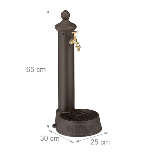 Stående springvand antik 65 cm