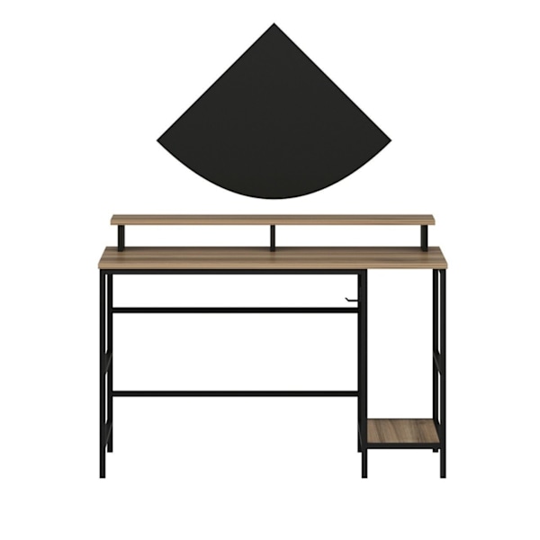Study Desk Greta L - Dore, Sort