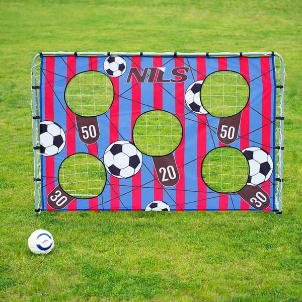 2-i-1 fodboldmål med net- og målpanel