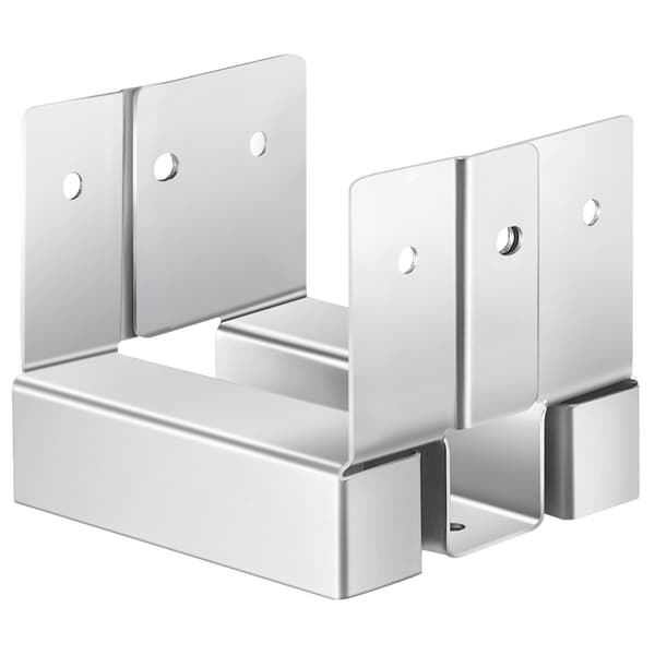 4x4-tolppa-ankkurit, 10 kpl, 2,5 cm:n tuki