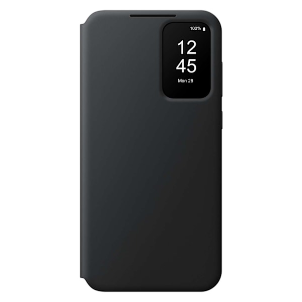 Originalt Smart View Wallet etui med klap til Samsung Galaxy A35, sort