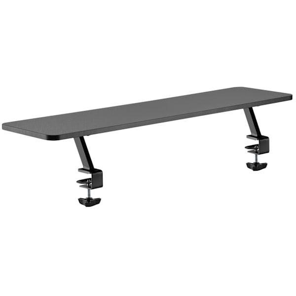 Skærmhylde 1000x260mm Sort