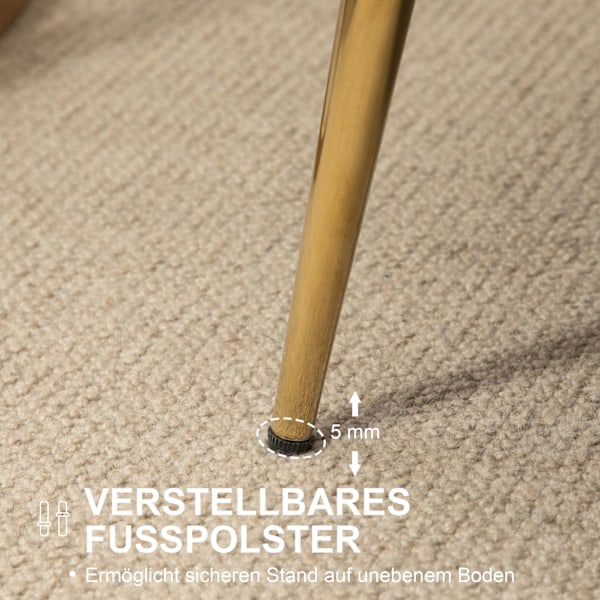 2 Pers. Sofa Sofa Polstret Sofa Loveseat Armlæn Fløjl Op Til 150 Kg Living Room Soveværelse Creme 130X77X77Cm