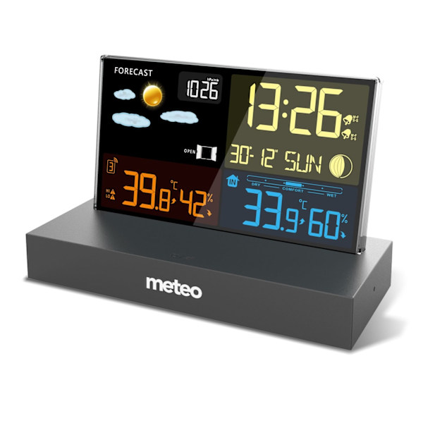 METEO SP110C sääasema DCF:llä, musta