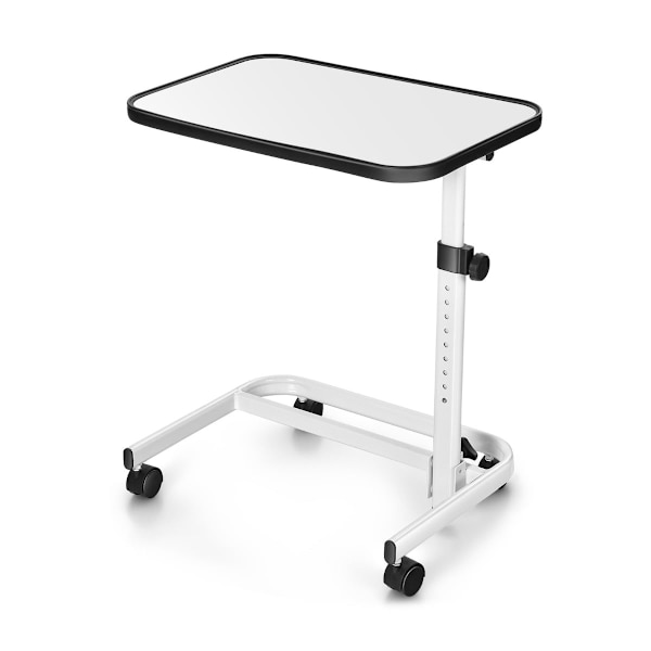Justerbart sengebord med vippeplade, 73-93 cm