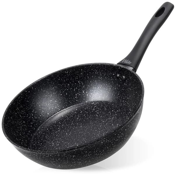 28 cm non-stick stekpanna i granit, diskmaskinssäker