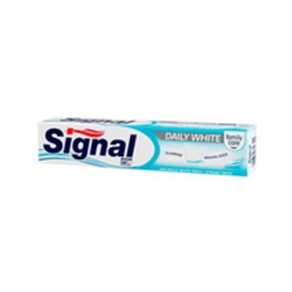Signal - Toothpaste with Whitening Effect Family Daily White 125 ml 75ml