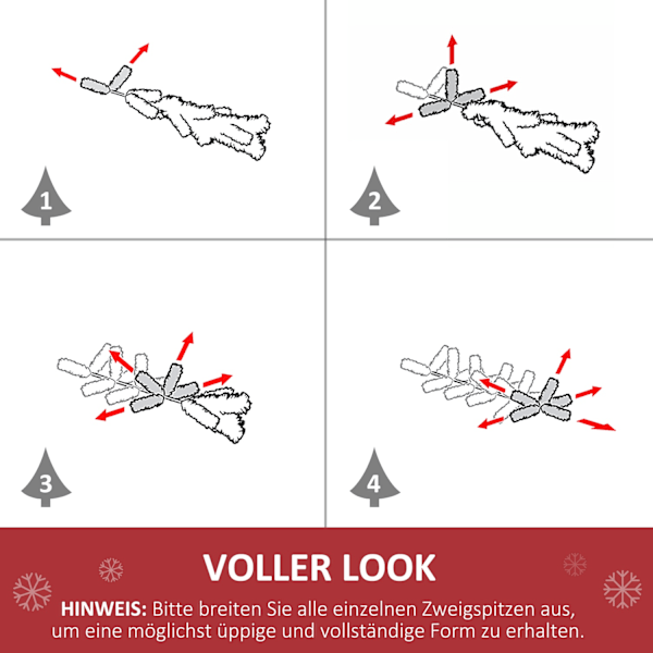 Joulukuusi Joulukuusi 1000 Oksaa Kuusi Pvc Vihreä ∅102 X K180 Cm