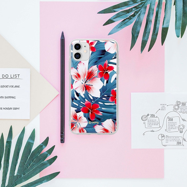 Crong Flower Case – kotelo iPhone 11:lle (kuvio 03)